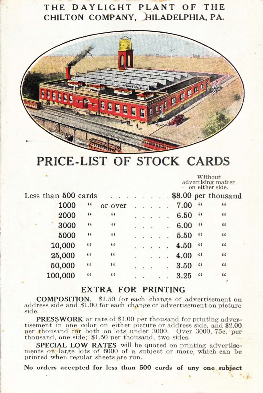 Factories that Printed Postcards Postcard History