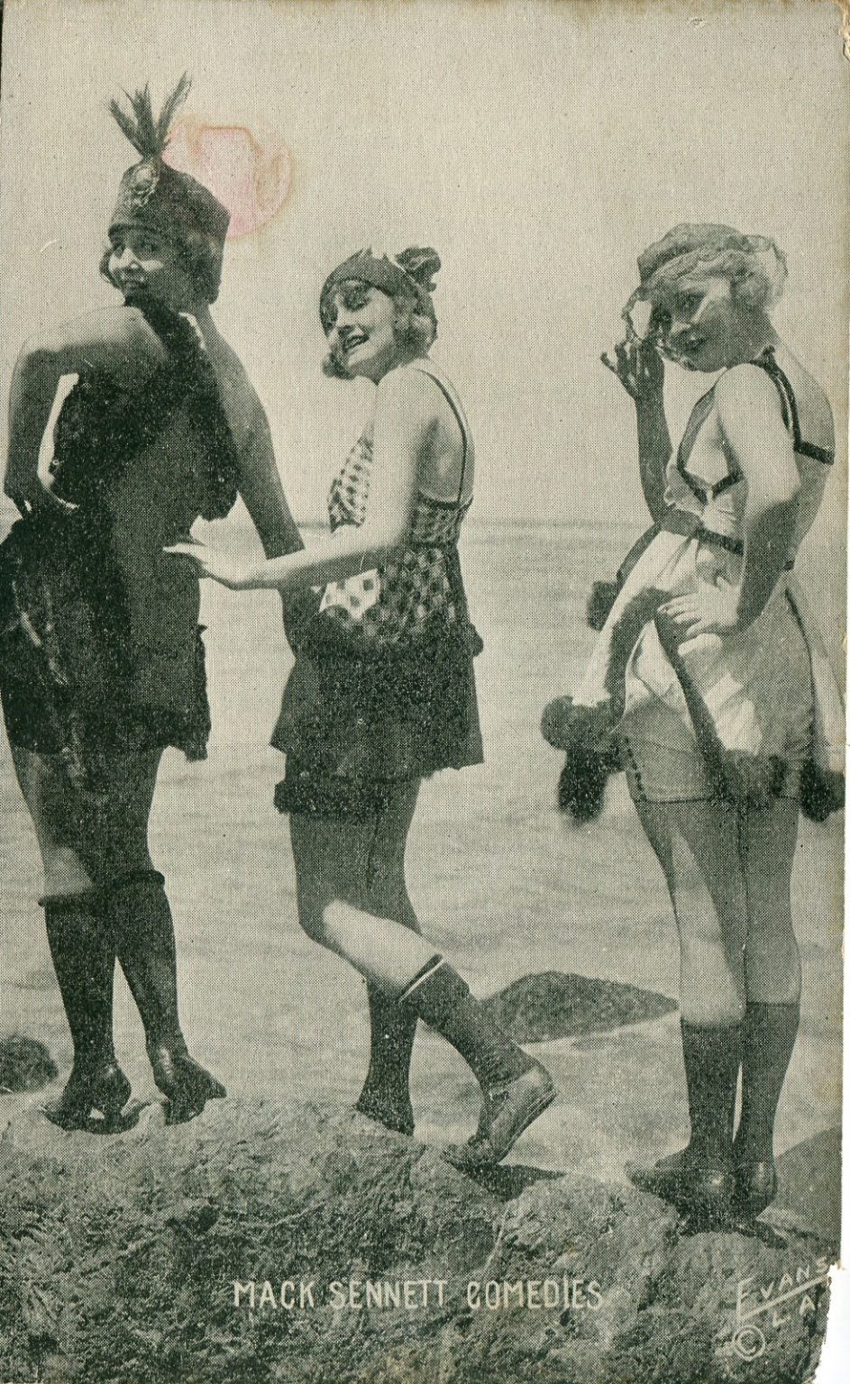 Know It All Quiz No 2the Mack Sennett Girls Postcard History 