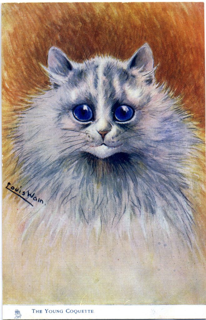 Louis Wains Cats Series 1412 006 Postcard History