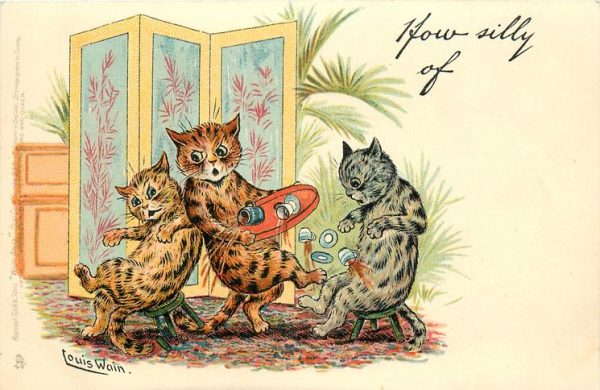 The Troubled Life of Louis Wain | Postcard History