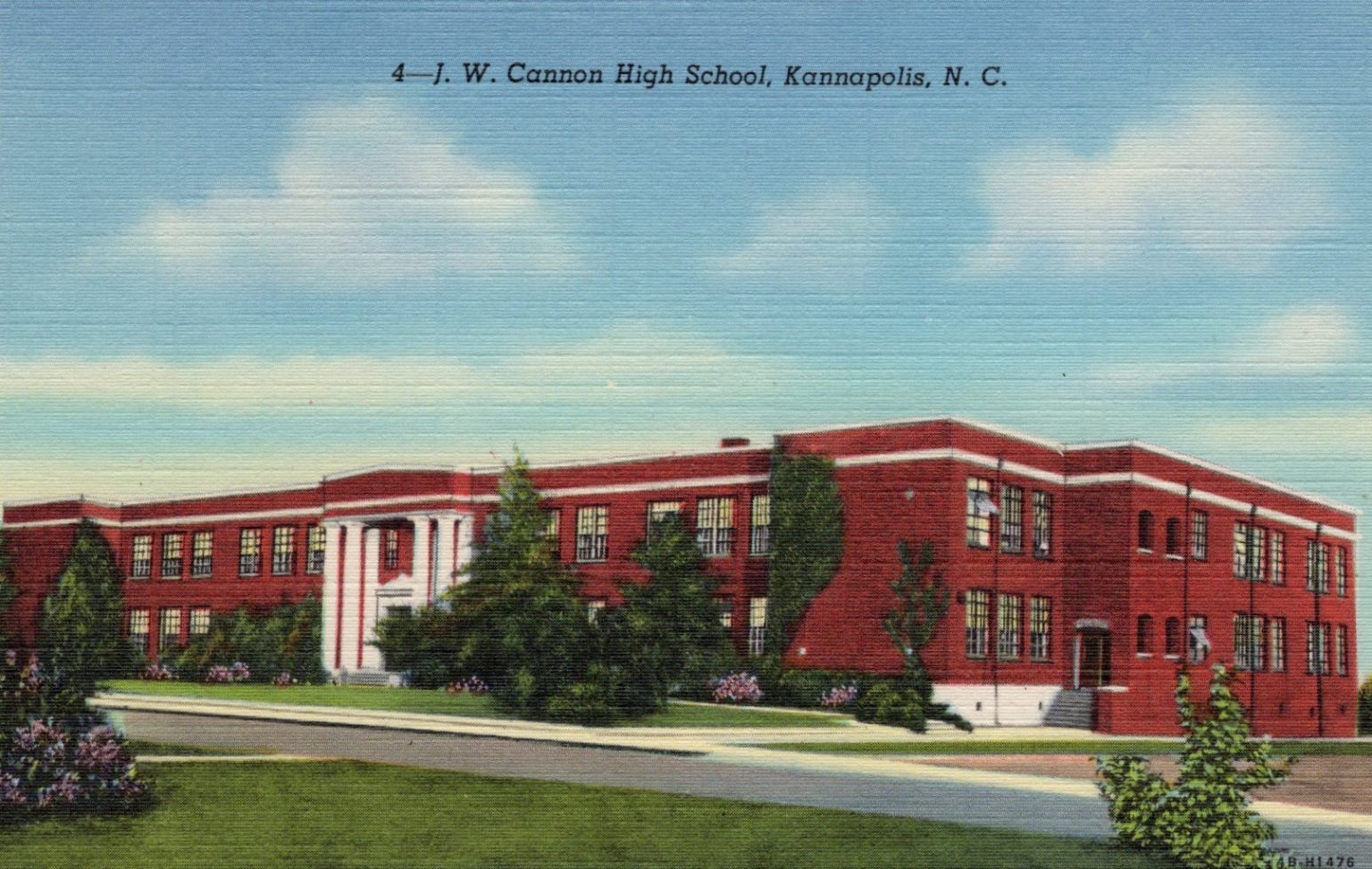 Cannon High School Postcard History