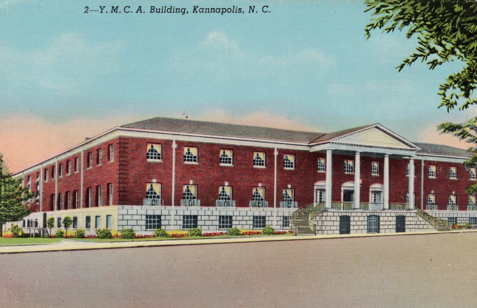 Kannapolis YMCA 1940 Postcard History