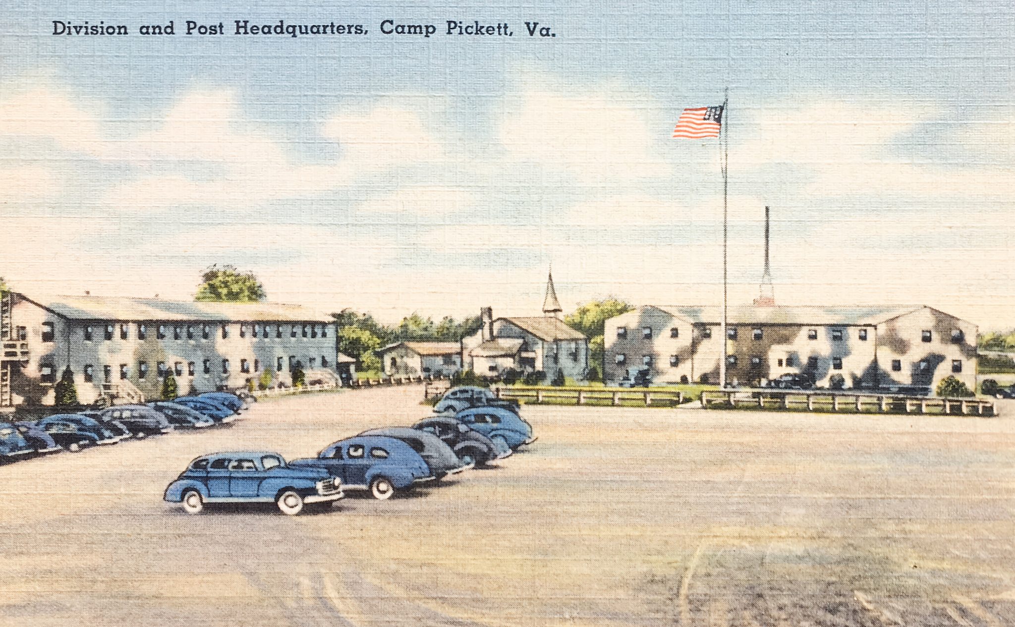 Fort Pickett  Postcard History