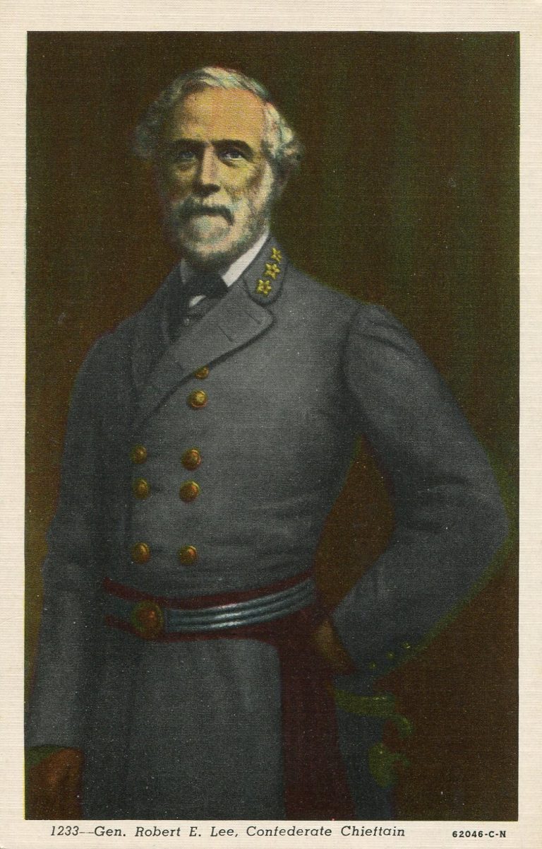 Robert E. Lee, a Gallery of an aging man | Postcard History