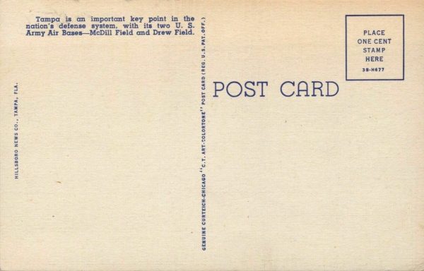 tampa address | Postcard History