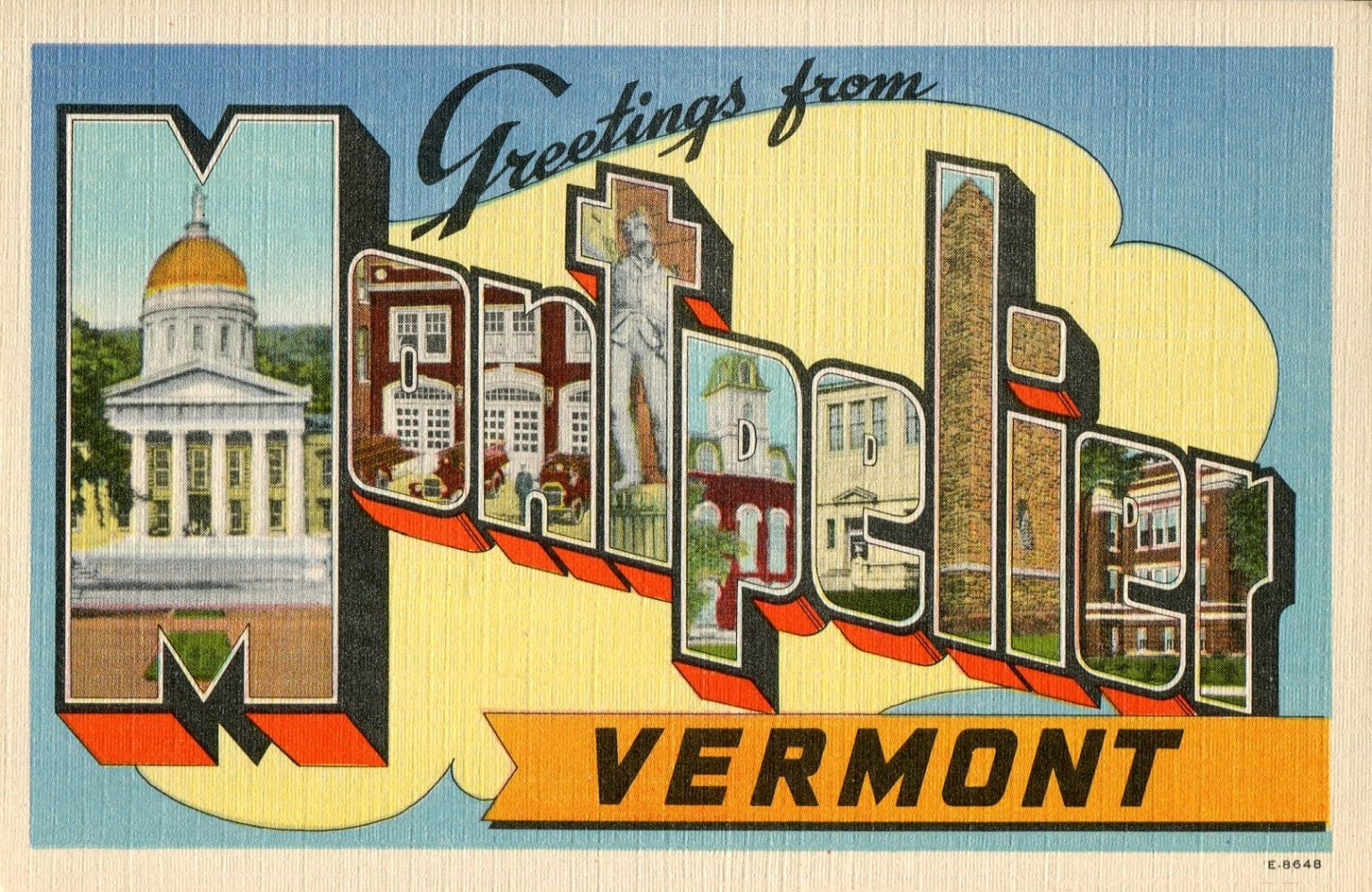 Montpelier Postcard History