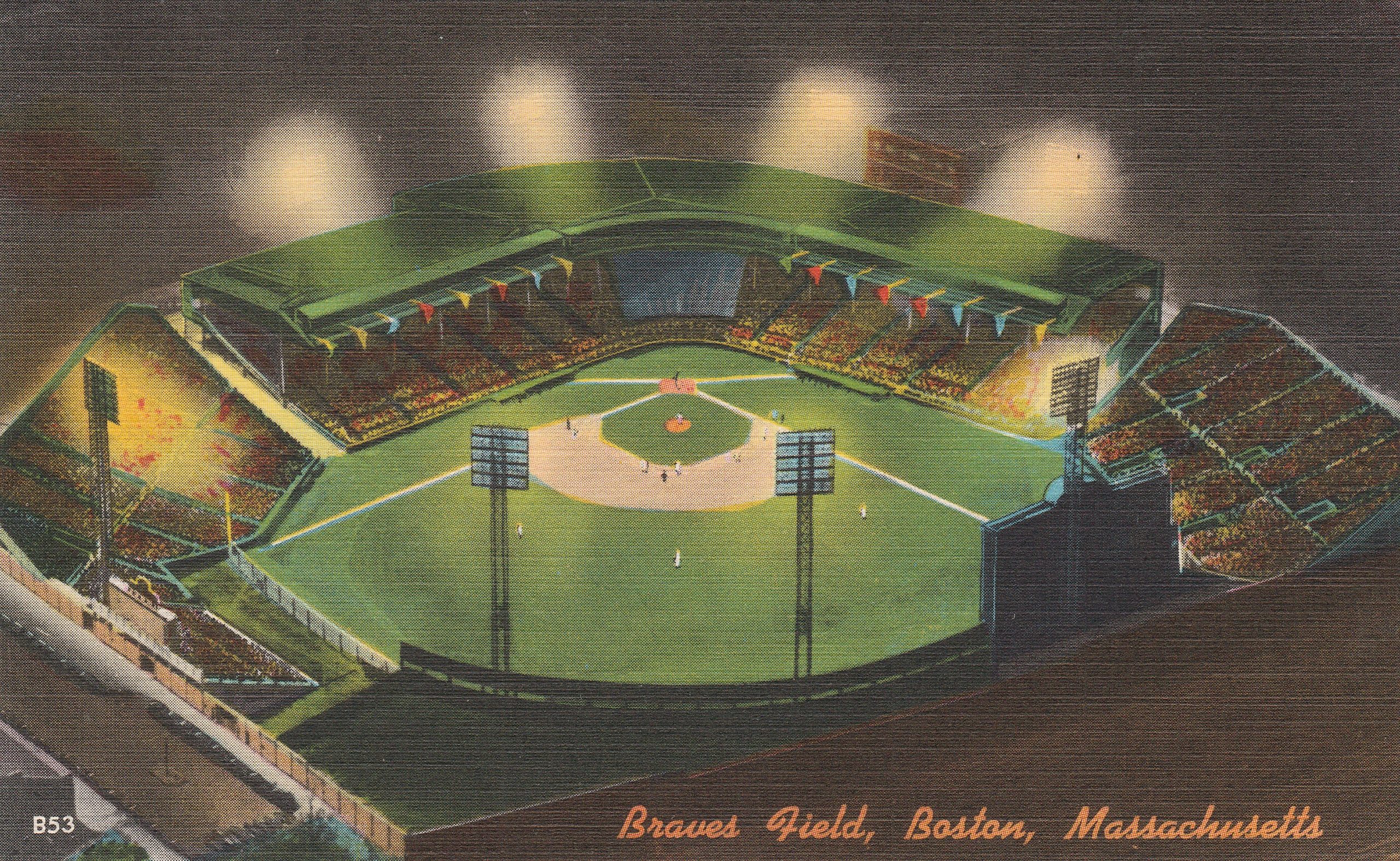 Postcard - Baltimore Baseball Oriole Park