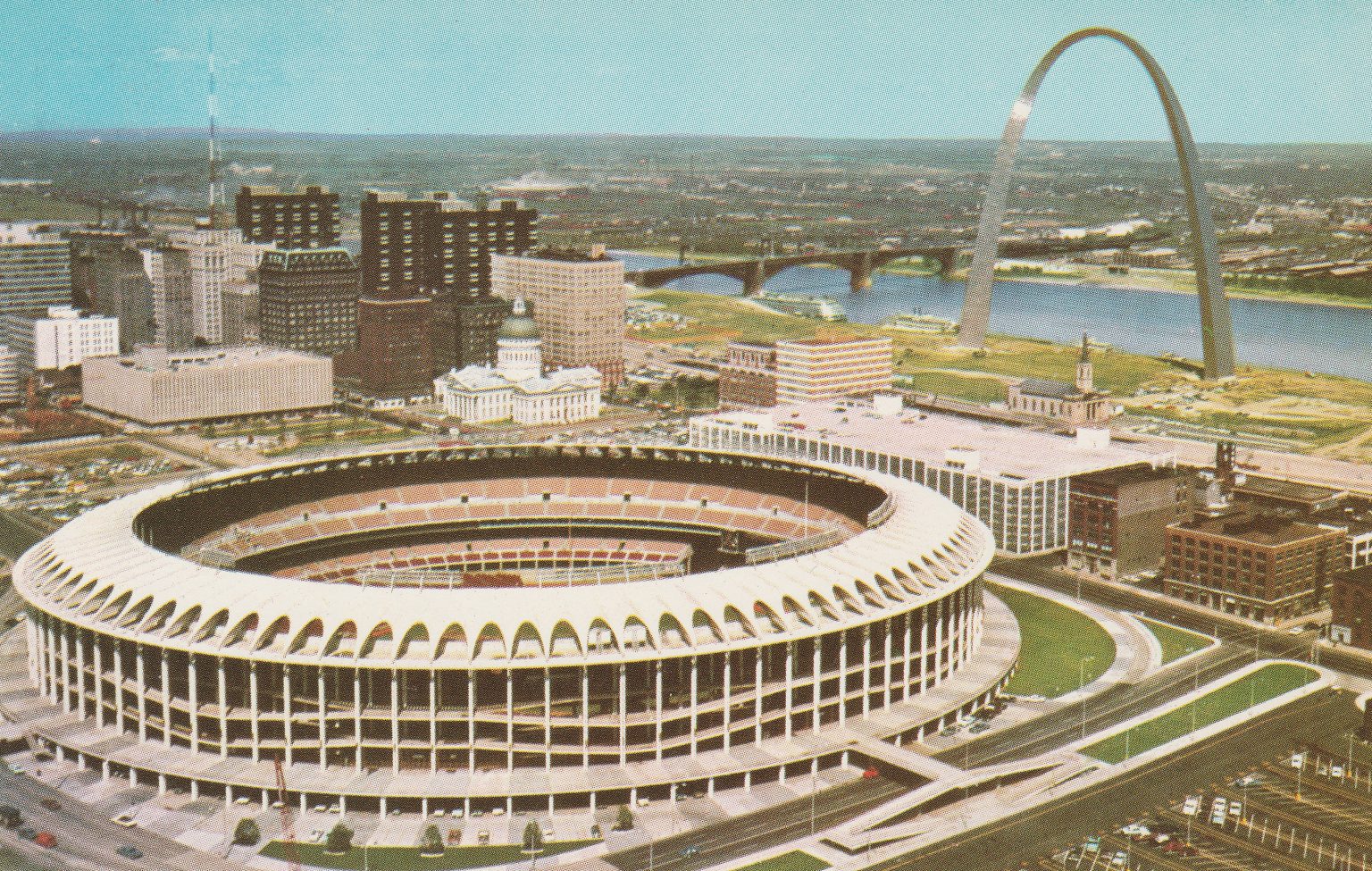 Cookie Cutter Stadiums Part II Postcard History