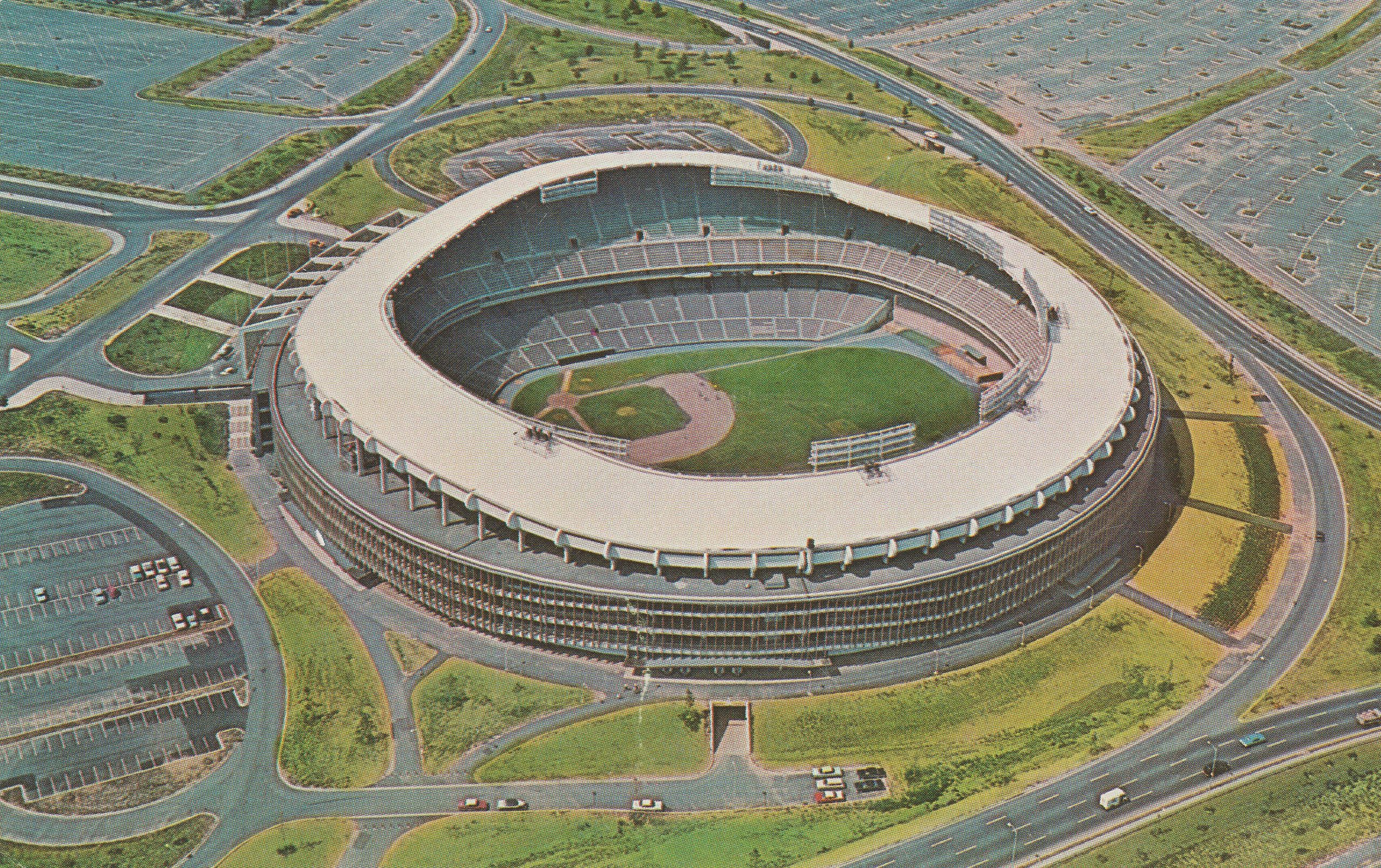 The Brooklyn Dodgers considered building a domed stadium in the