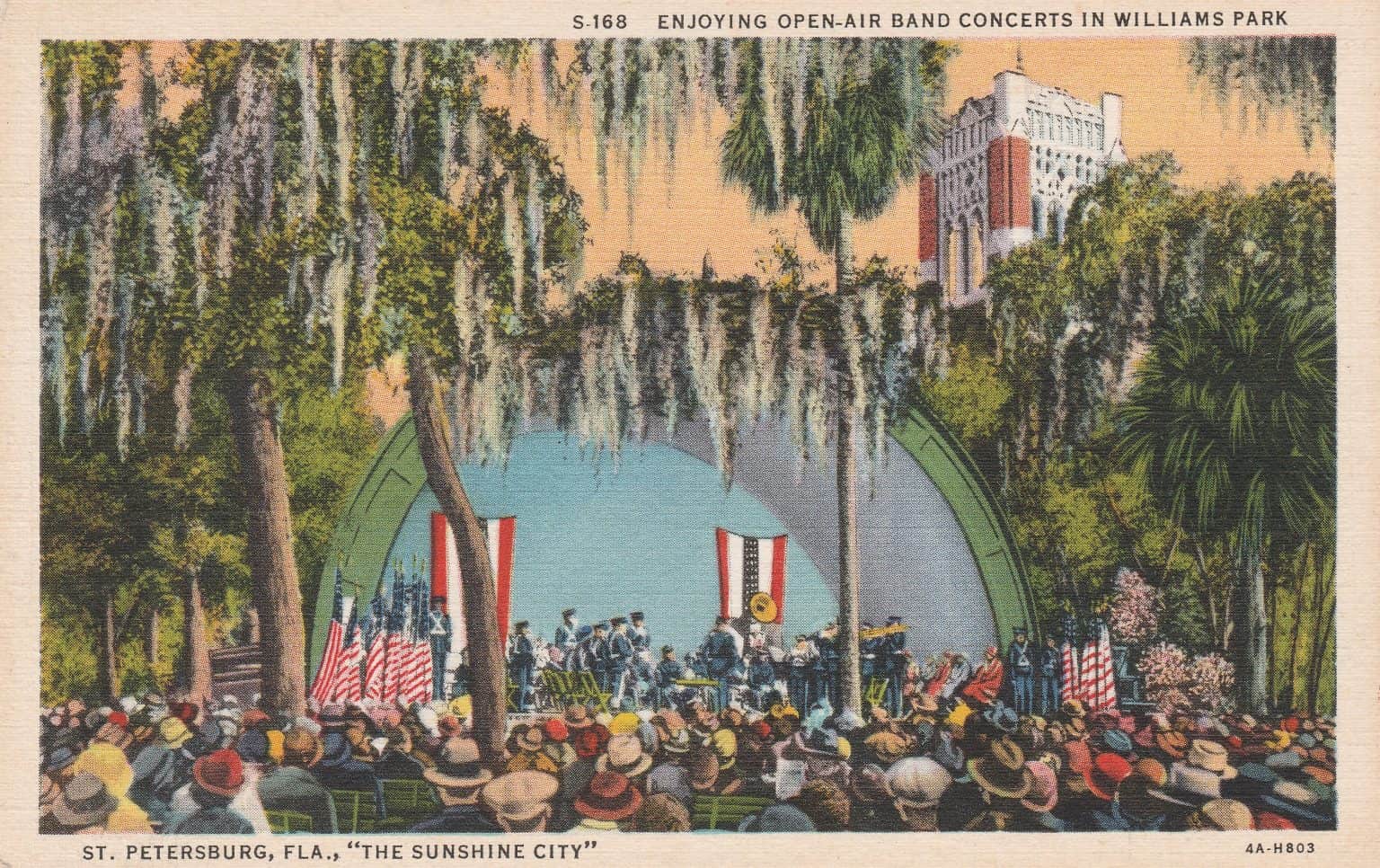 Who Invented Concert Band Concert | Postcard History