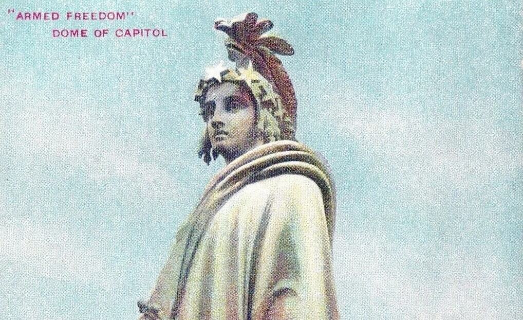 “Armed Freedom”on the Capitol Dome