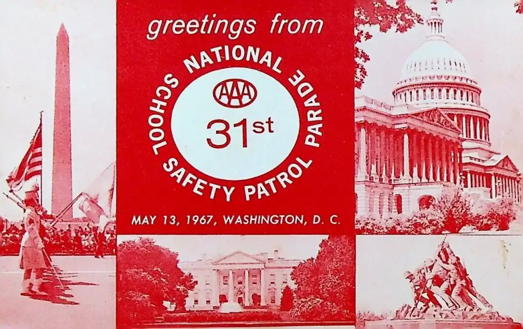 Perhaps millions of men and women today remember their very first true responsibility – it was being a member of the school safety patrol. Safety Patrol postcards are scarce, but those that we can find bring back many memories. 