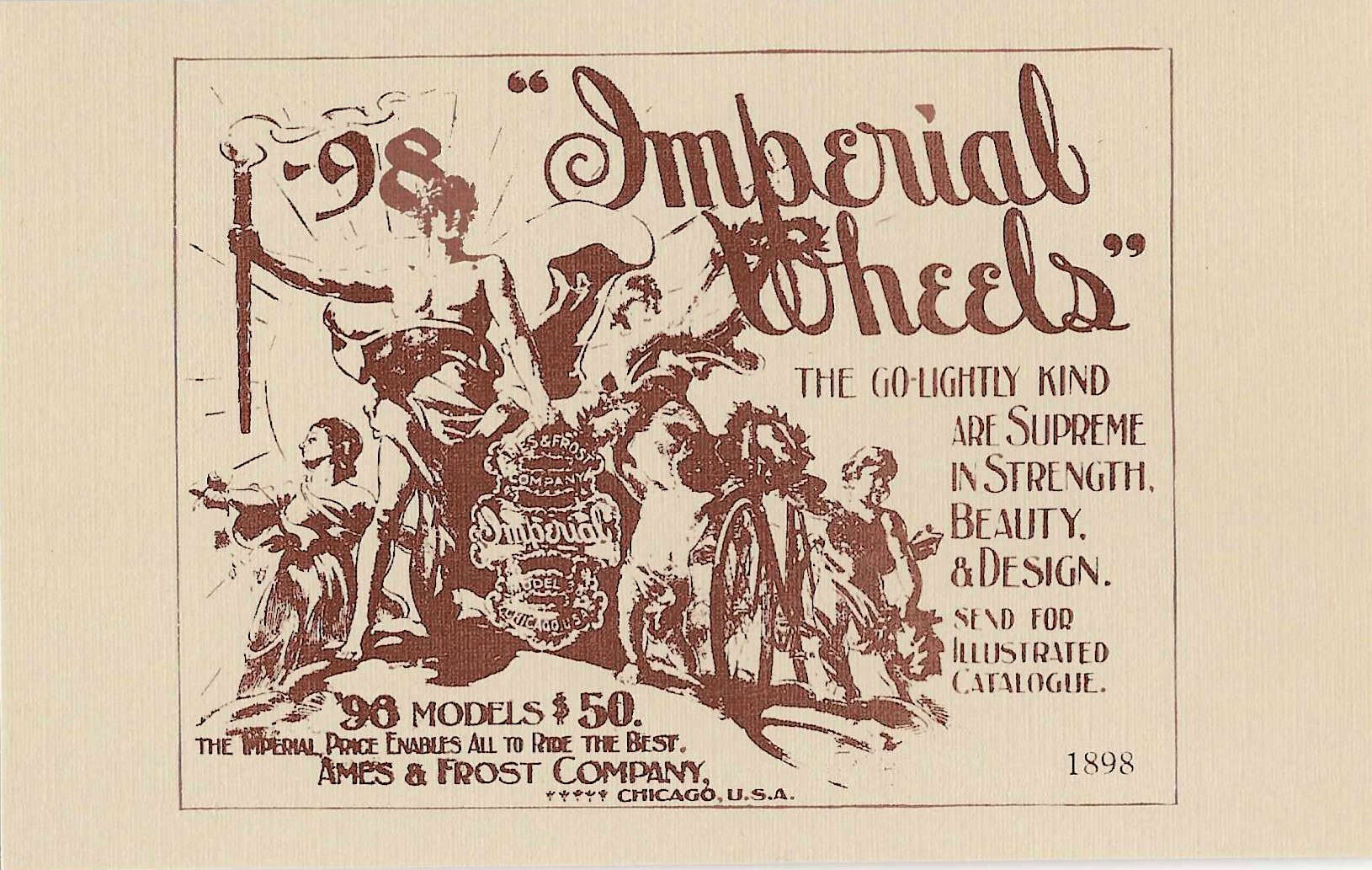 Newspaper Ads for Bicycles