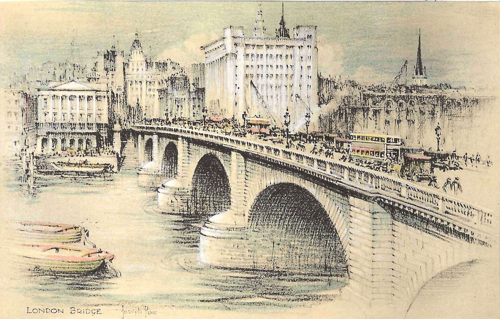 An Illustrated Biography of London Bridge