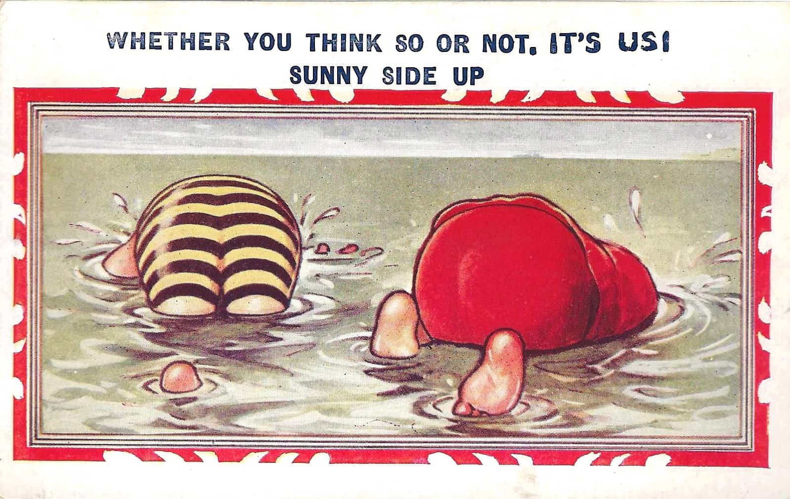 Bamforth’s “Big Bottoms” Postcards