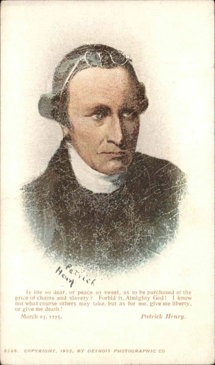 Patrick Henry’s Name Inspired a History Class Essay