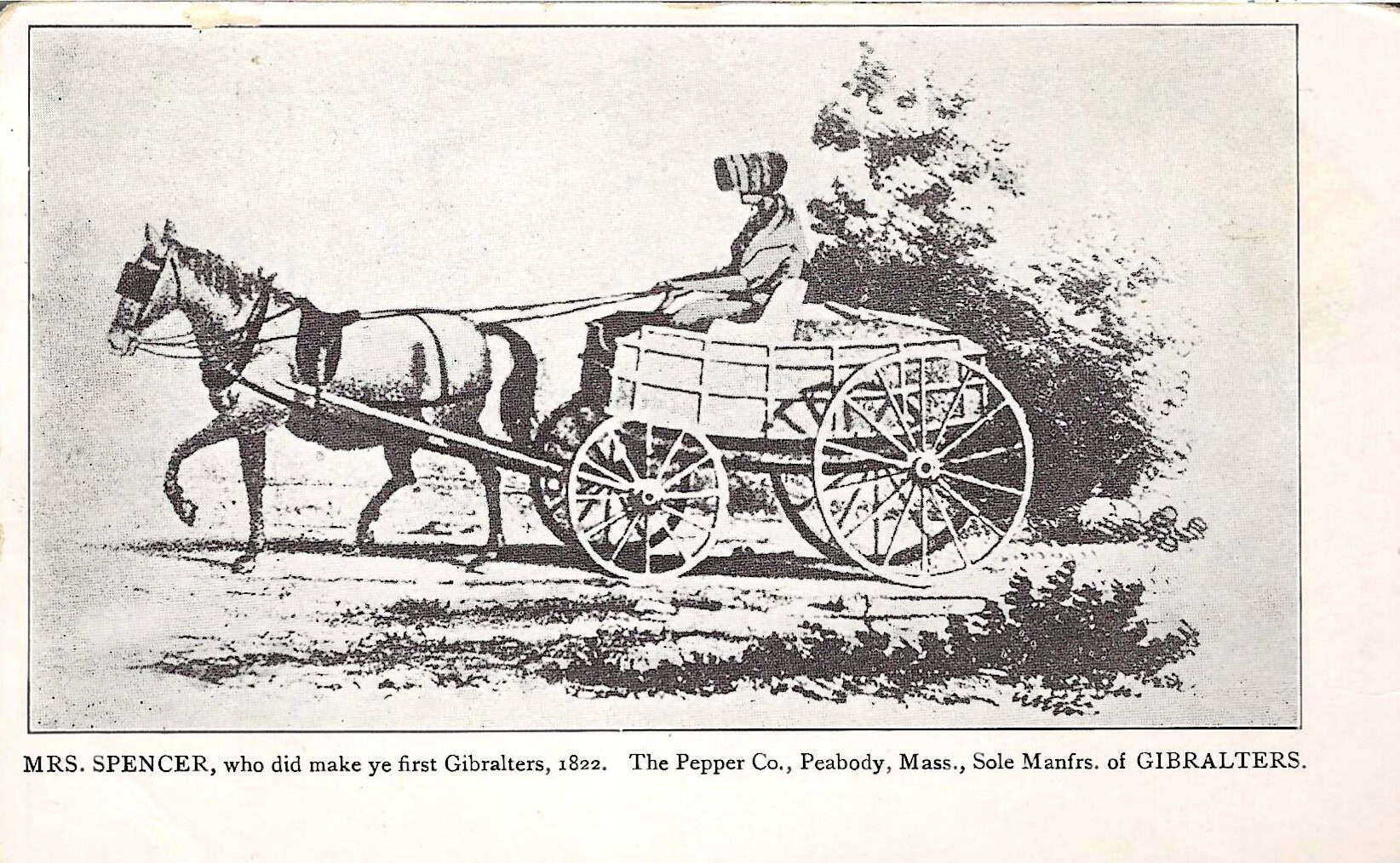 Mrs. Spencer and the First Gibralters