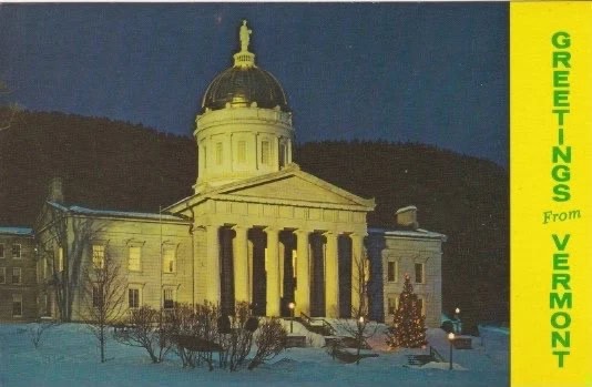 An Armchair Tour of Capitol Buildings in the New England States and a Detour