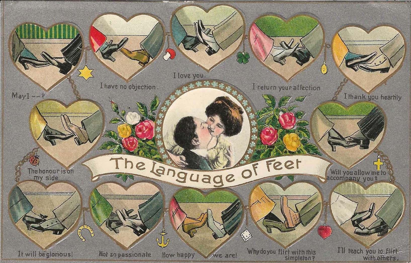 Languages on Postcards