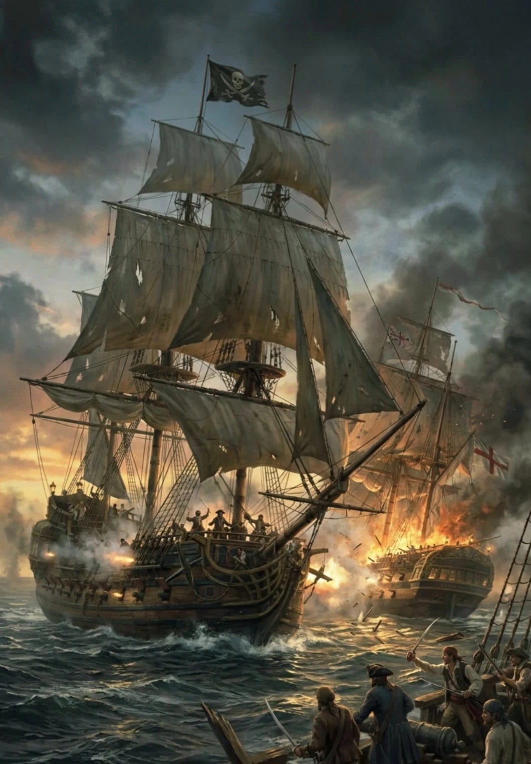 Blackbeard and the Queen Anne’s Revenge